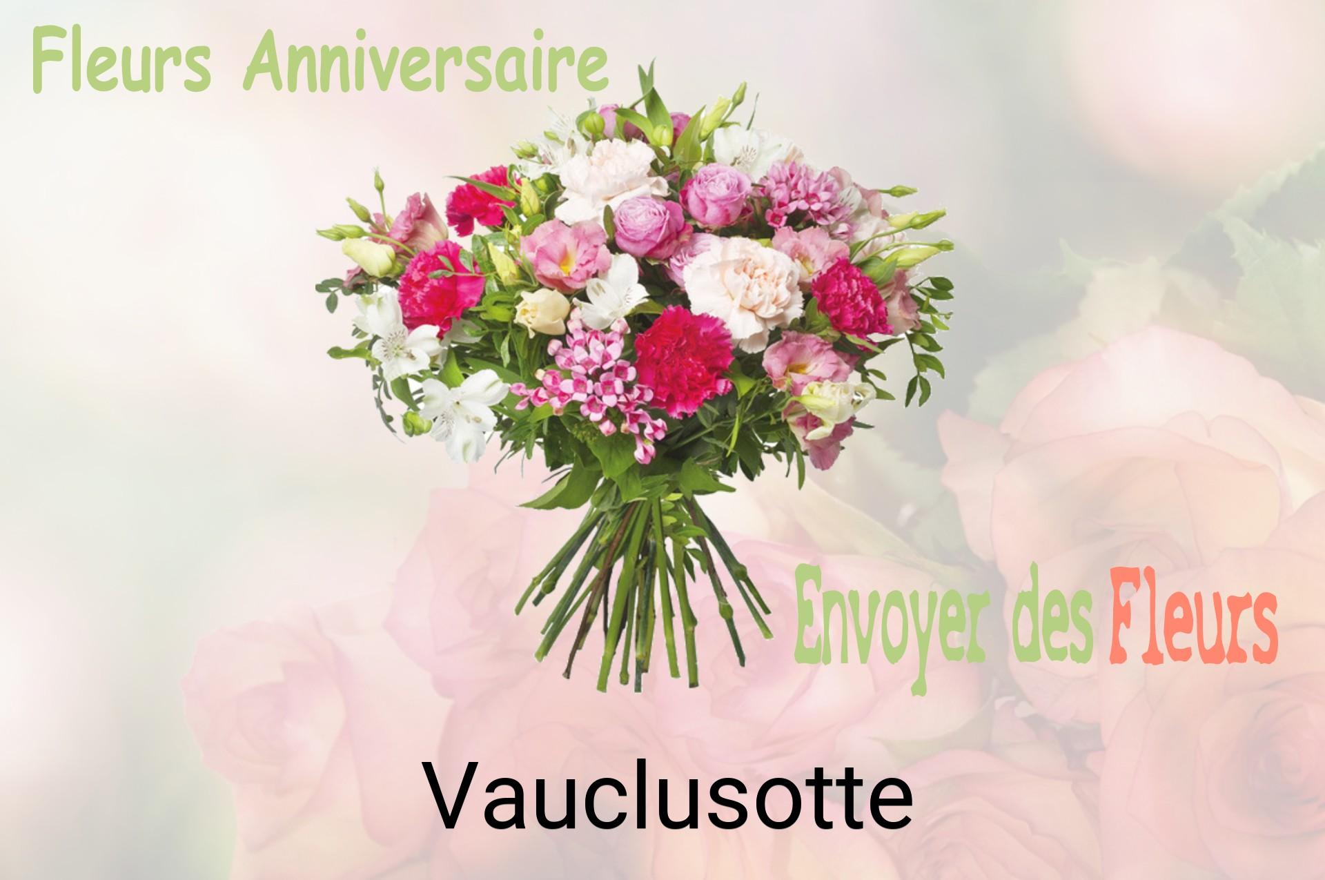 Bouquet de fleurs d’anniversaire livré à Vauclusotte